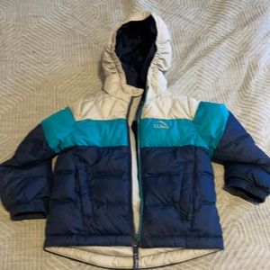Toddler LL Bean Winter Coat.